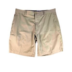Champions Tour‎ Men's Tan Beige Golf Shorts Gripper Waistband Size 38 Comfort